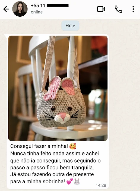 Depoimento e resultado de aluna 3