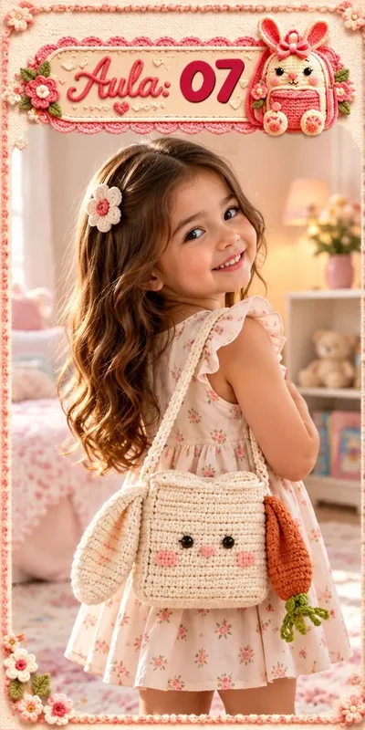 Aula 7 — bolsa infantil de crochê