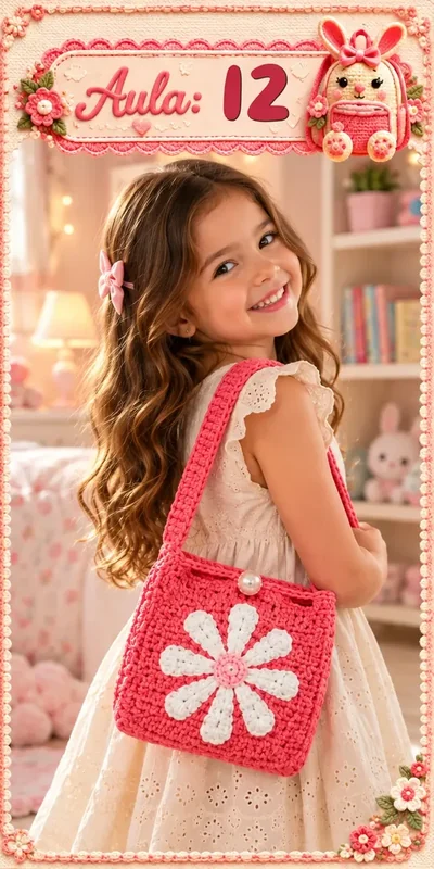 Aula 12 — bolsa infantil de crochê