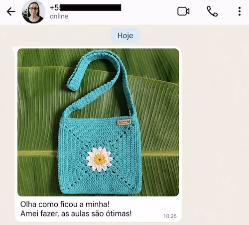 Depoimento e resultado de aluna 5