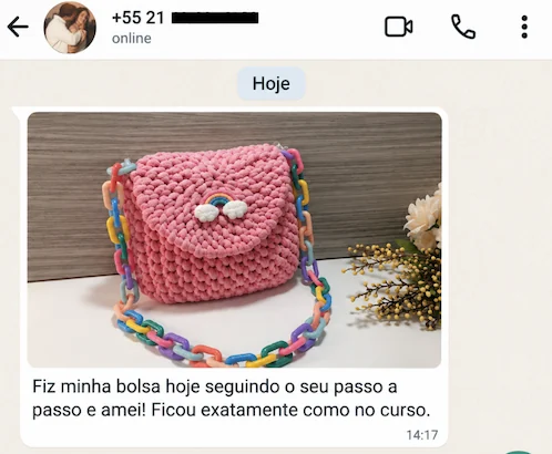 Depoimento e resultado de aluna 6