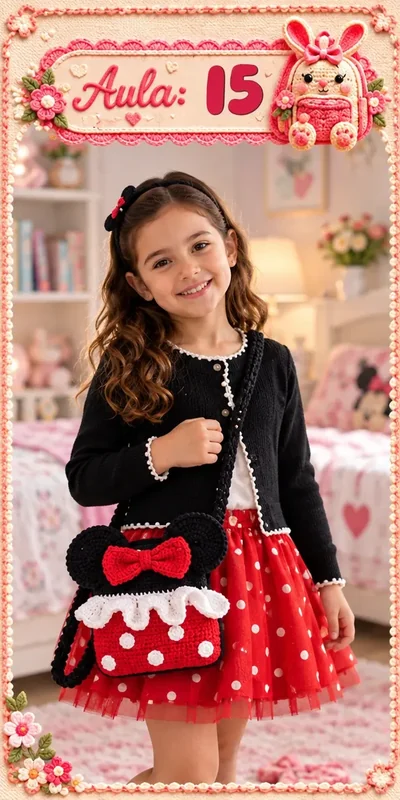 Aula 15 — bolsa infantil de crochê